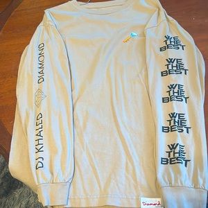DJ Khalid brand Diamond long sleeve tee